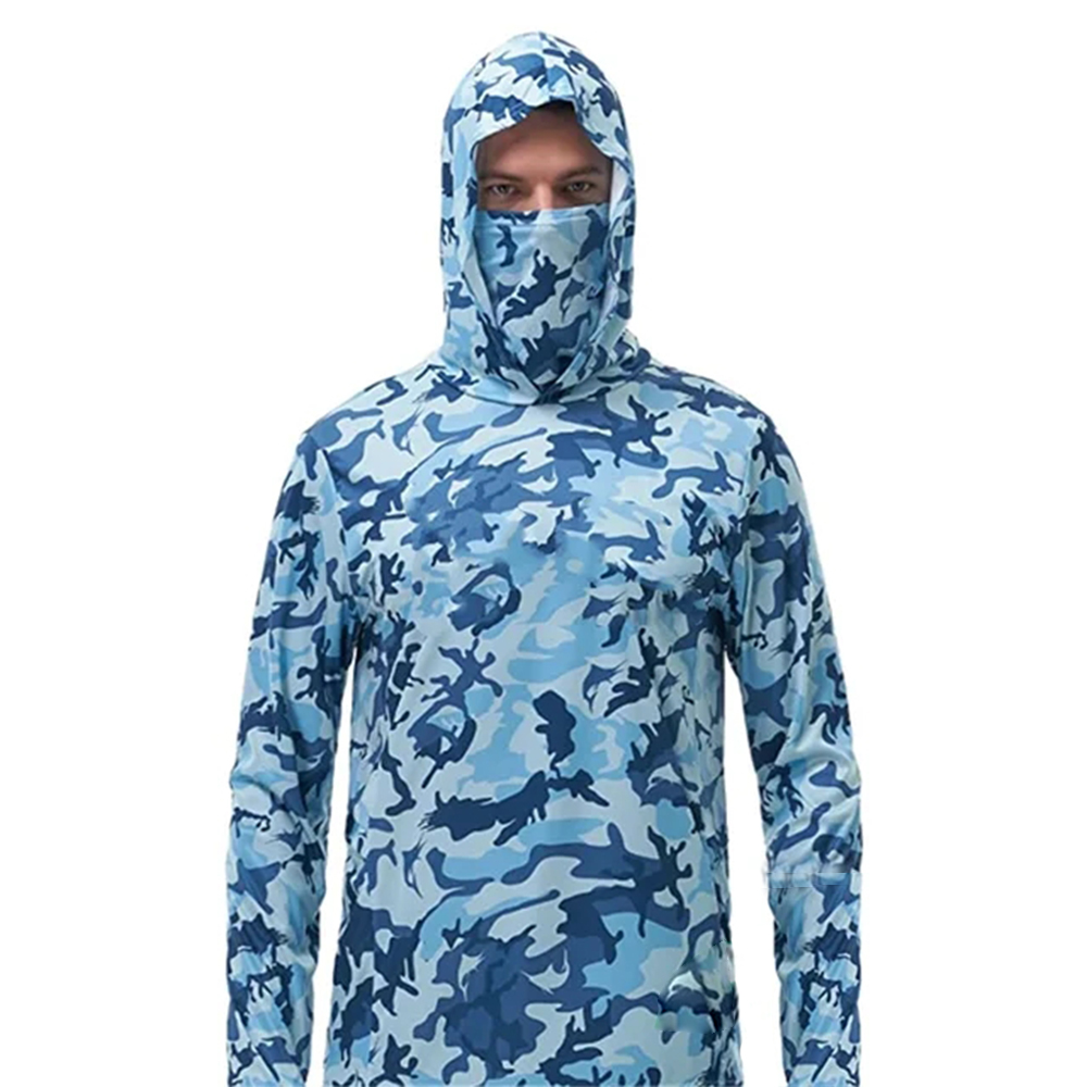 Summer Fishing Hoodies Men Jer - đánh giá và giá Fishing Shirt Uv Protection