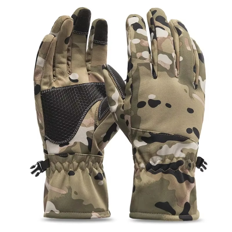 Tactics Outdoors Camouflage Hu - đánh giá và giá Fishing Gloves