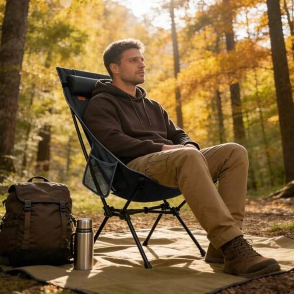 Ultralight Folding Camping Cha - đánh giá và giá Fishing Backpack
