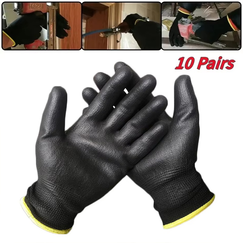 10 Pairs Durable PU Coating We - đánh giá và giá Fishing Gloves